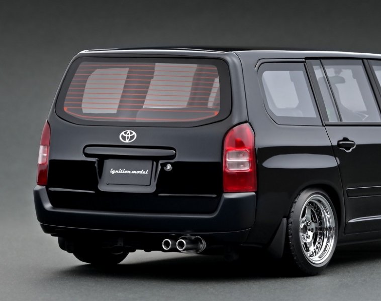 IG1649 1/18 Toyota Probox GL (NCP51V) Black Metallic - ig-model