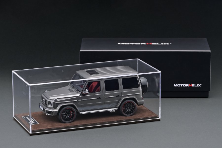 代引き不可 【訳あり】1/18 メルセデスベンツ AMG G63 グレイ