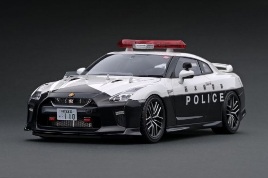 IG2124 1/18 Nissan GT-R (R35) 2018 栃木県警察高速道路交通警察隊