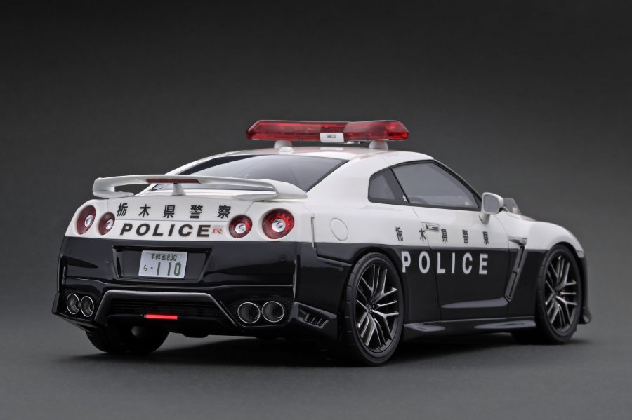 IG2124 1/18 Nissan GT-R (R35) 2018 栃木県警察高速道路交通警察隊
