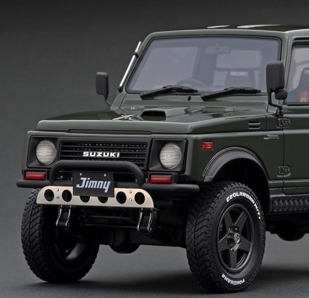 IG1718 1/18 SUZUKI Jimny (JA11) Green - ig-model