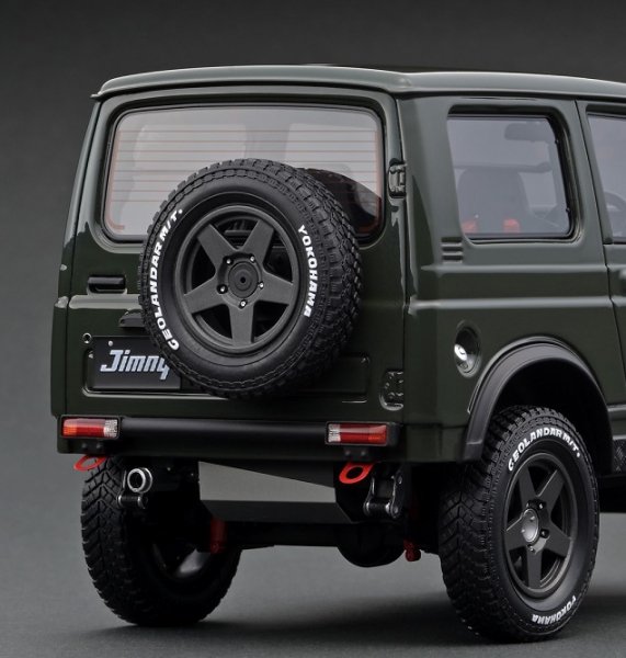 IG1718 1/18 SUZUKI Jimny (JA11) Green - ig-model