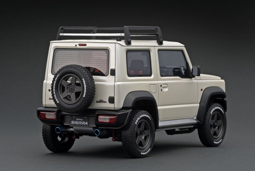 IG1705 1/18 SUZUKI Jimny SIERRA JC (JB74W) Pure White Pearl Lift