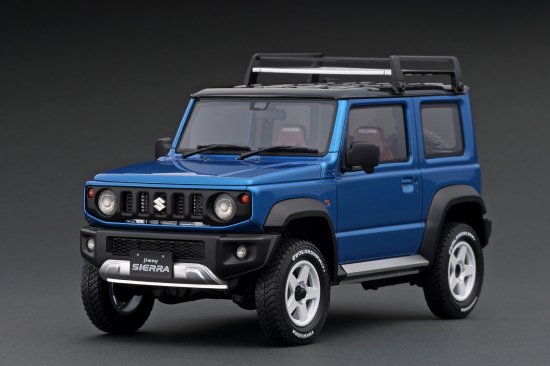 IG1706 1/18 SUZUKI Jimny SIERRA JC (JB74W) Brisk Blue Metallic