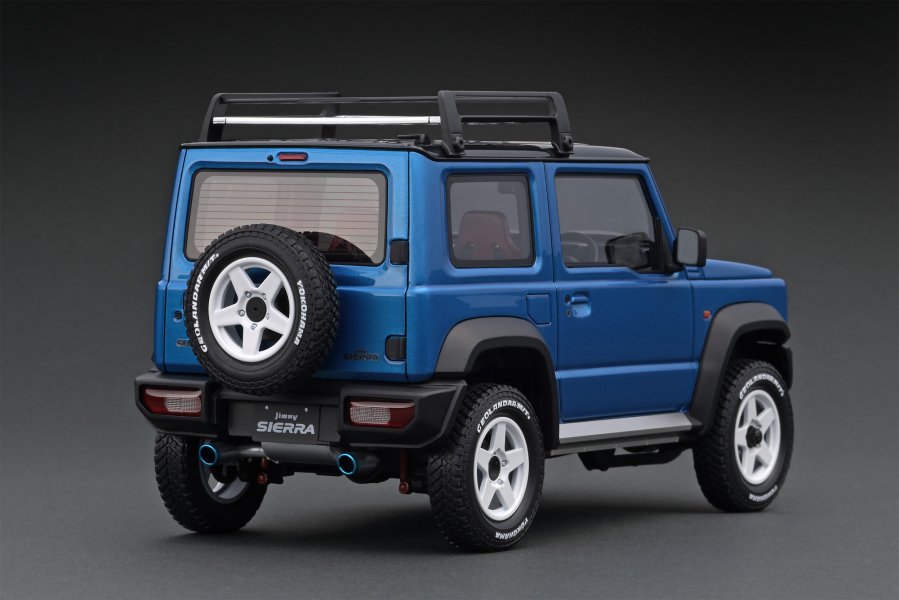 IG1706 1/18 SUZUKI Jimny SIERRA JC (JB74W) Brisk Blue Metallic