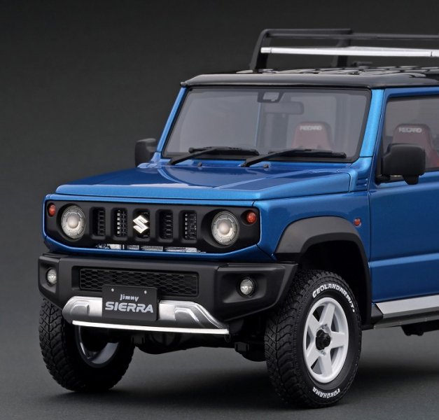 IG1706 1/18 SUZUKI Jimny SIERRA JC (JB74W) Brisk Blue Metallic