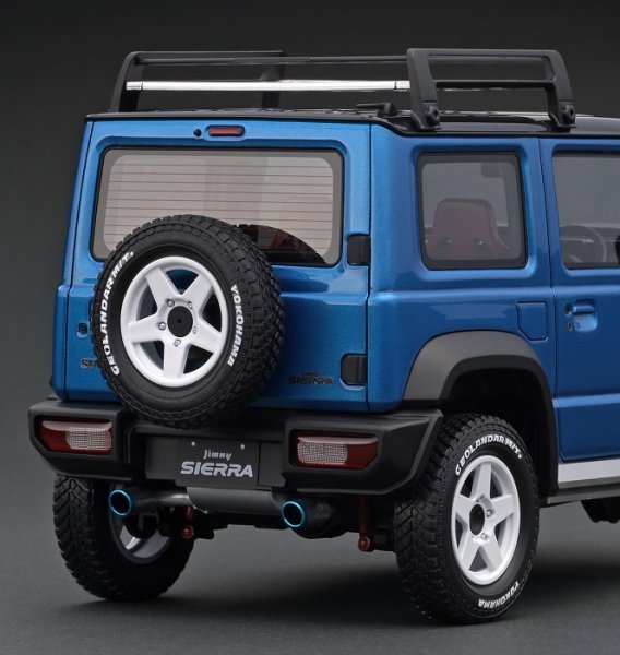 IG1706 1/18 SUZUKI Jimny SIERRA JC (JB74W) Brisk Blue Metallic