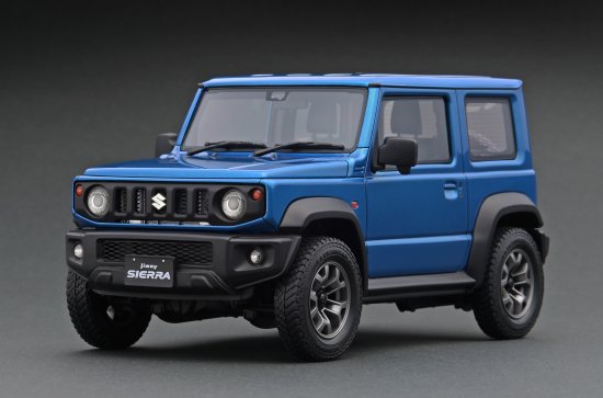 IG1710 1/18 SUZUKI Jimny SIERRA JC (JB74W) Brisk Blue Metallic