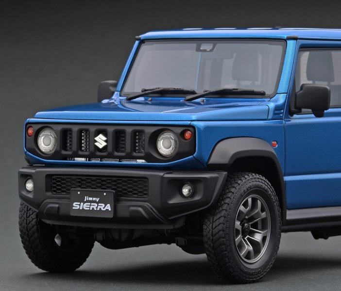 IG1710 1/18 SUZUKI Jimny SIERRA JC (JB74W) Brisk Blue Metallic