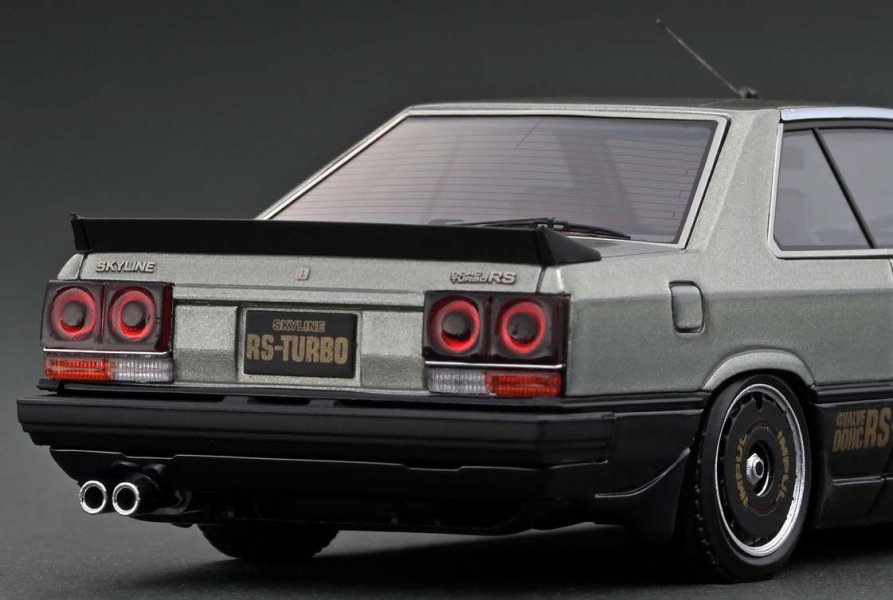 IG2326 1/43 Nissan Skyline 2000 RS-Turbo (R30) Silver / Black - ig