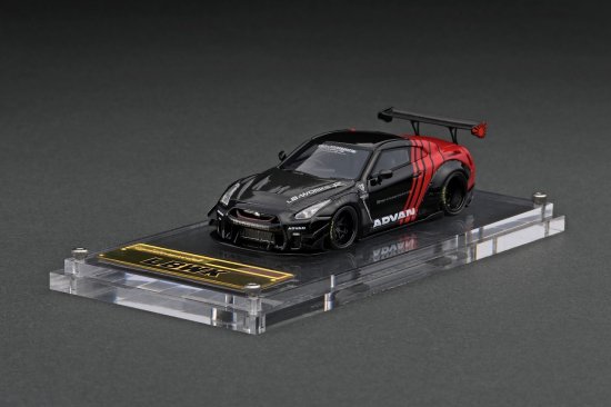 IG2371 1/64 LB-WORKS Nissan GT-R R35 type 2 Black /Red - ig-model