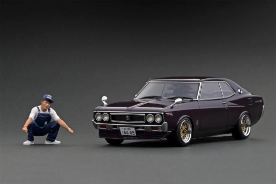 WEB限定モデル】 IG2404 1/18 Nissan Laurel 2000SGX (C130) Purple 