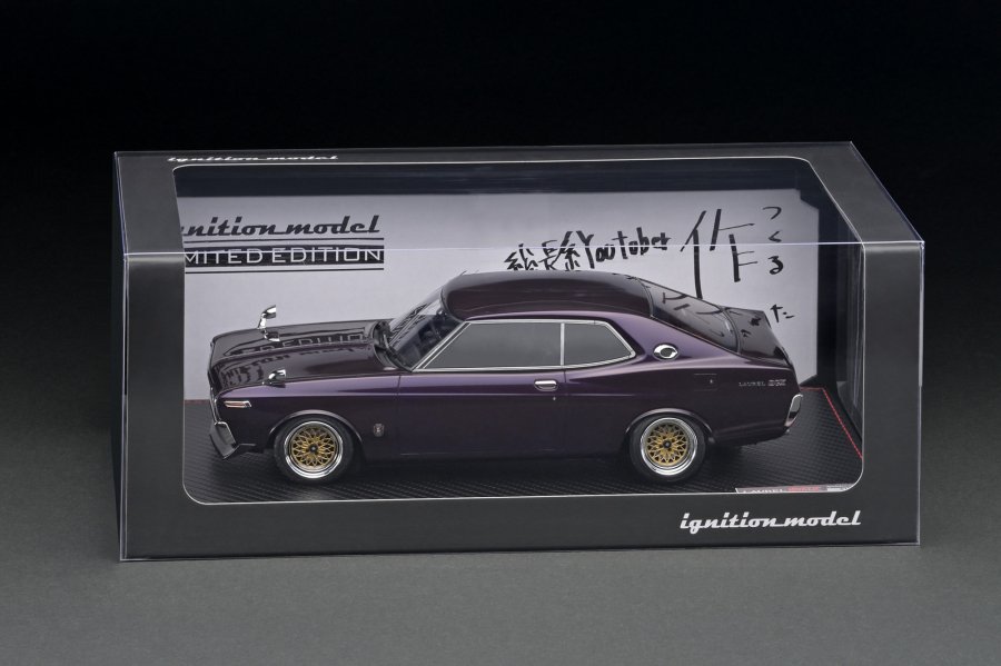 WEB限定モデル】 IG2404 1/18 Nissan Laurel 2000SGX (C130) Purple