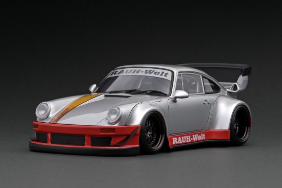 IG2480 1/18 RWB 930 Silver/Red - ig-model