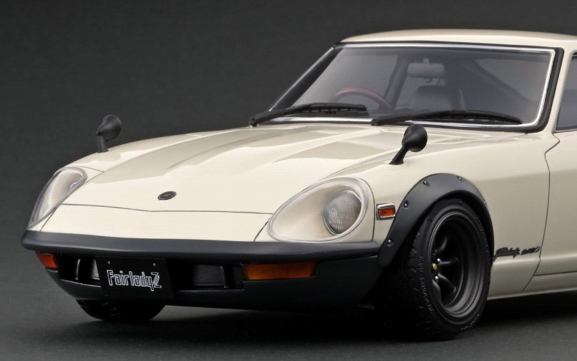 IG2456 1/18 Nissan Fairlady 240ZG (HS30) White - ig-model