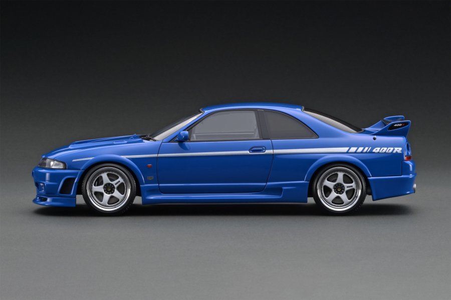 WEB限定モデル】 IG2813 1/18 Nismo R33 GT-R 400R Blue With Engine