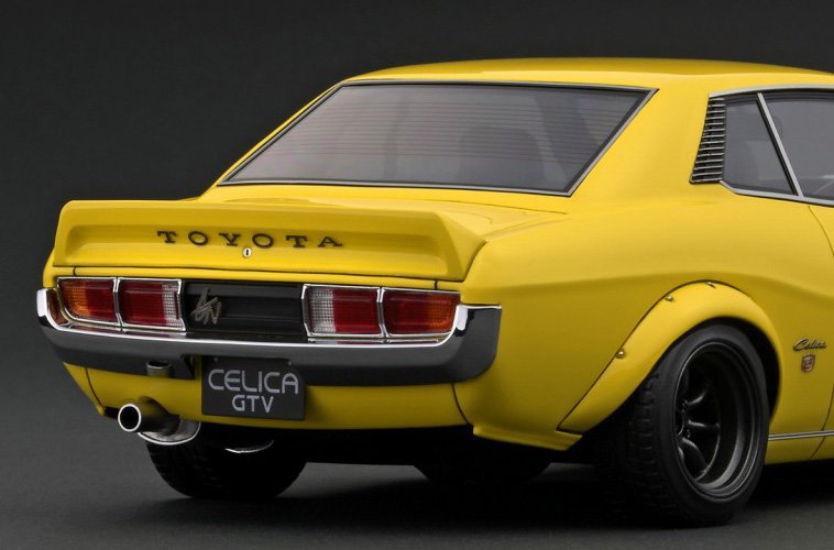 IG2595 1/18 Toyota Celica 1600GTV (TA22) Yellow - ig-model