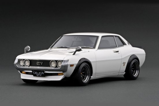 IG2598 1/18 Toyota Celica 1600GTV (TA22) White - ig-model