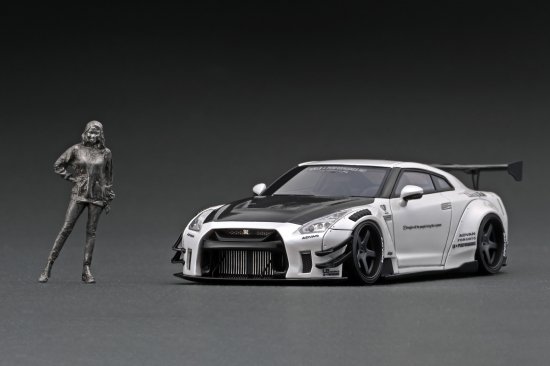 WEB限定モデル】 IG2553 1/43 LB-WORKS Nissan GT-R R35 type 2 White