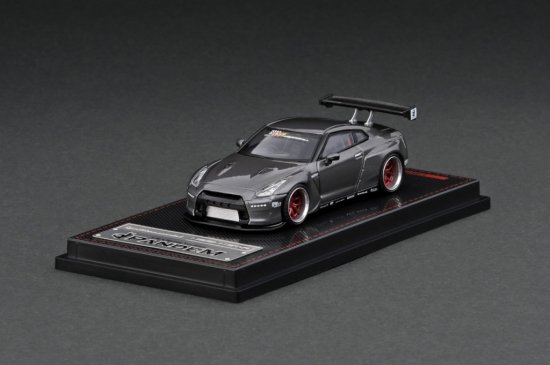 IG2796 1/64 PANDEM R35 GT-R Gun Metallic - ig-model