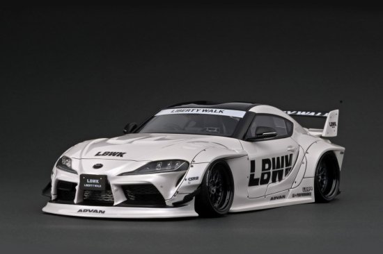 IG2648 1/18 LB-WORKS TOYOTA SUPRA (A90) White - ig-model