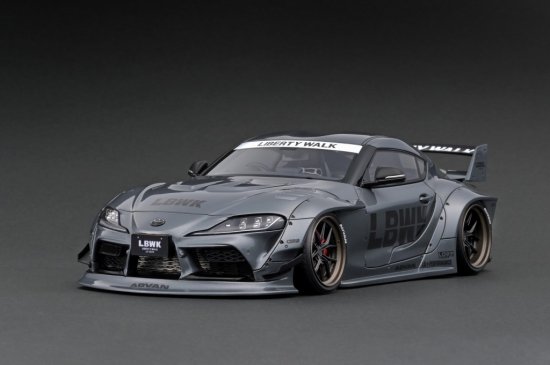 IG2657 1/18 LB-WORKS TOYOTA SUPRA (A90) Gun Metallic - ig-model