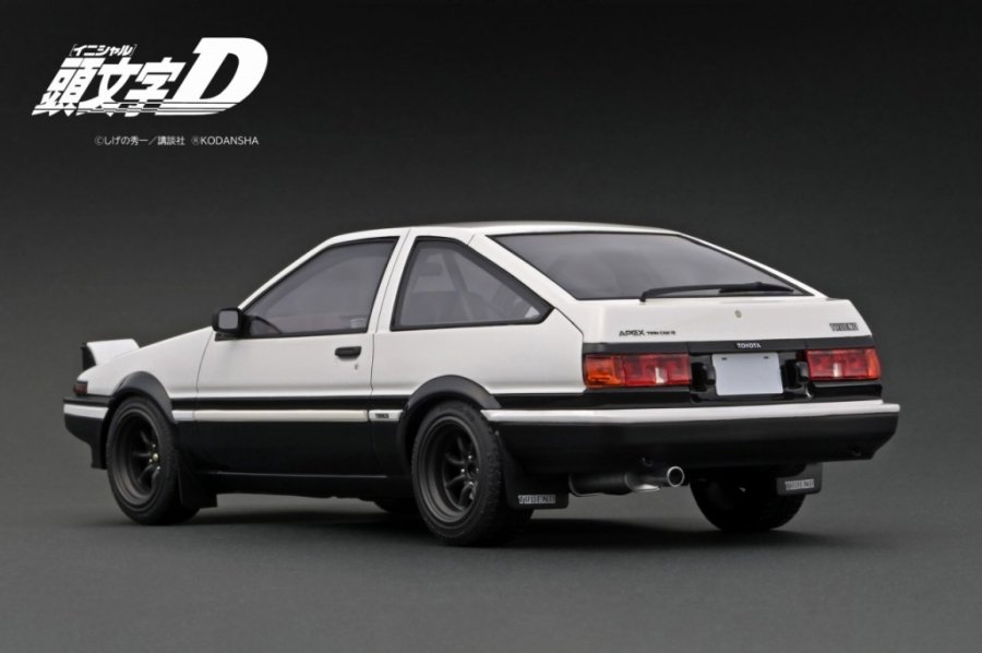 IG2871 1/18 INITIAL D Toyota Sprinter Trueno 3Dr GT Apex (AE86