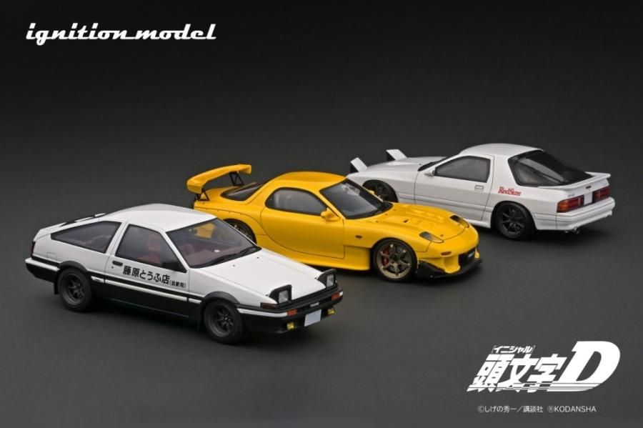 IG2871 1/18 INITIAL D Toyota Sprinter Trueno 3Dr GT Apex (AE86 ...