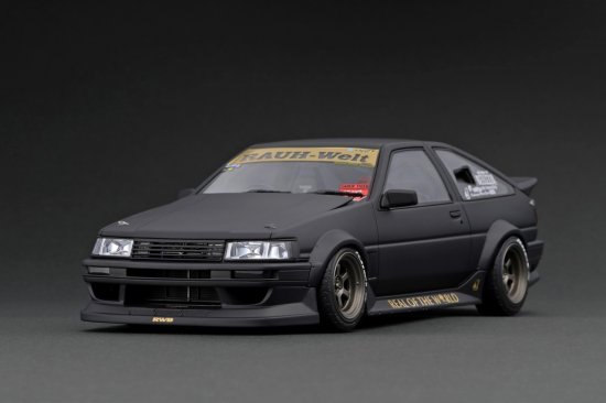 IG2606 1/18 RWB AE86 Matte Black - ig-model