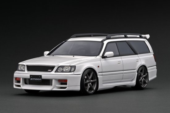 IG2886　1/18　Nissan STAGEA 260RS (WGNC34) White, - ig-model