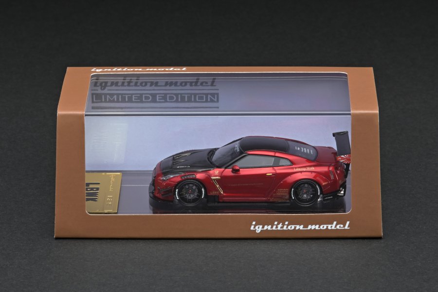 WEB限定モデル】 IG2799 1/64 LB-WORKS Nissan GT-R R35 type 2 Red