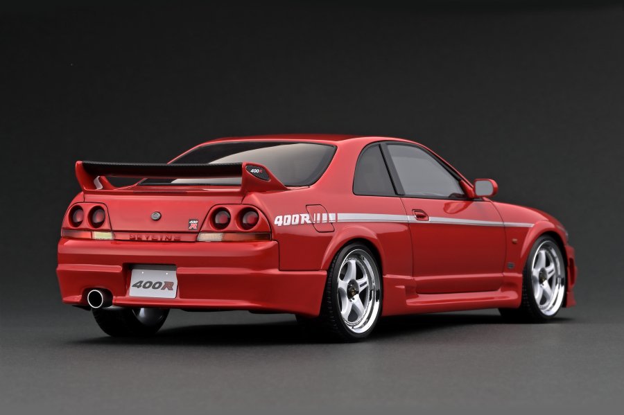 蔵出しモデル】 ＊ IG2253 1/18 Nismo R33 GT-R 400R Red - ig-model