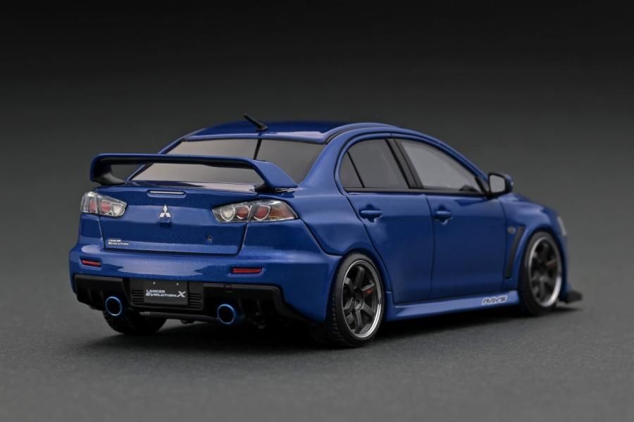 IG  Mitsubishi Lancer Evolution X CZ4A Blue Metallic