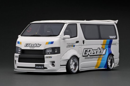 IG2810 1/18 T・S・D WORKS HIACE White - ig-model