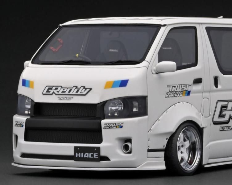 IG2810 1/18 T・S・D WORKS HIACE White - ig-model