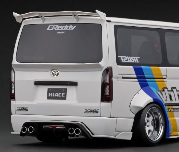 IG2810 1/18 T・S・D WORKS HIACE White - ig-model