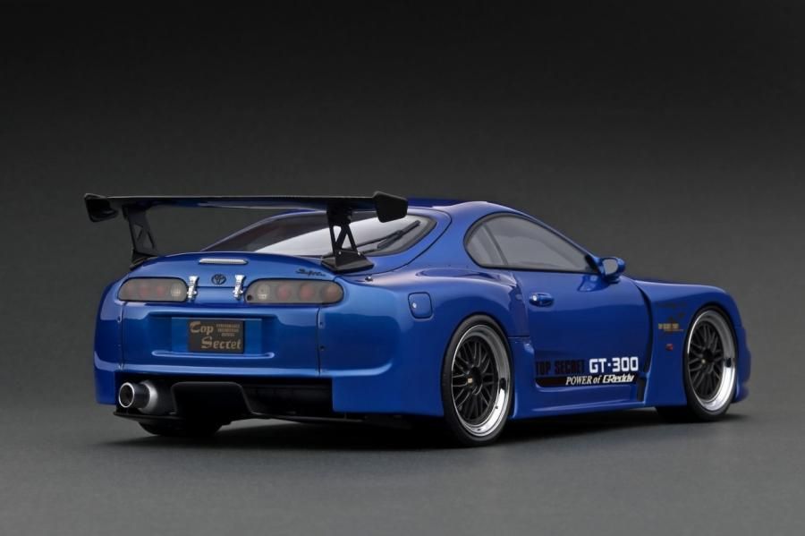 IG2488 1/18 TOP SECRET GT300 Supra (JZA80) Blue Metallic - ig-model