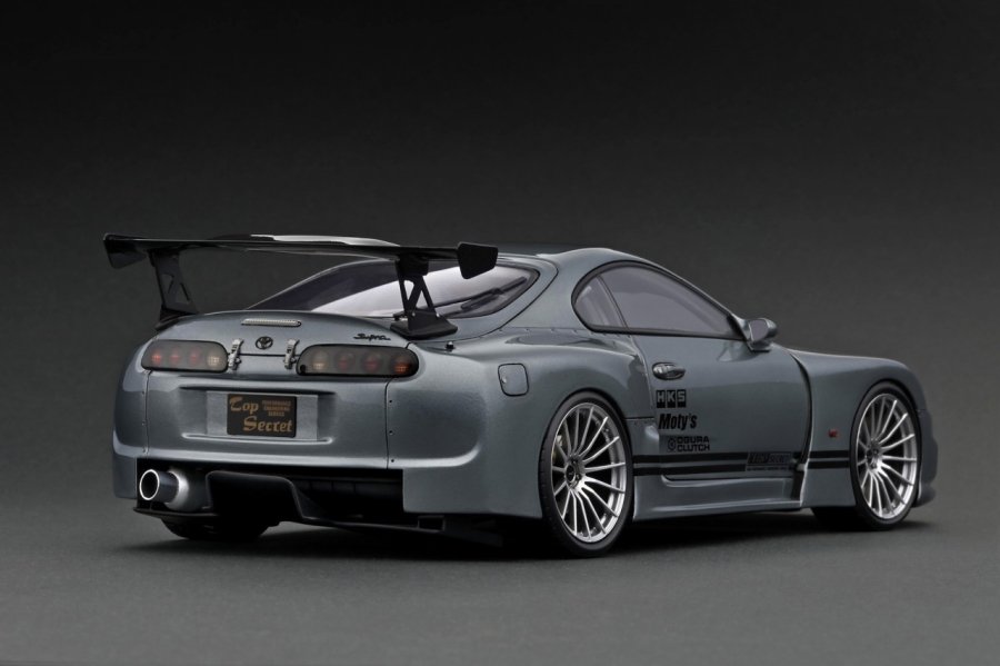 IG2489 1/18 TOP SECRET GT300 Supra (JZA80) Gun Metallic - ig