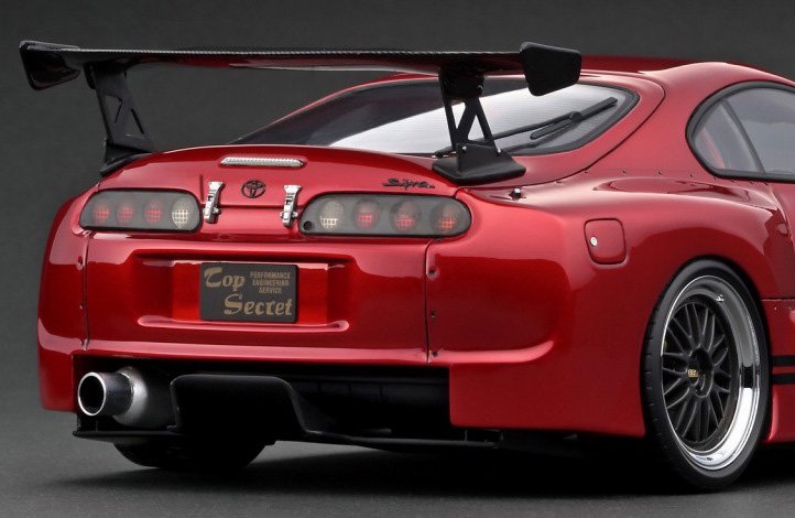 IG2487　1/18　TOP SECRET GT300 Supra (JZA80) Red Metallic - ig-model