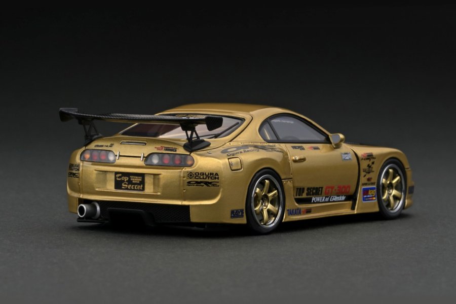 IG2947 1/43 TOP SECRET GT300 Supra (JZA80) Gold - ig-model