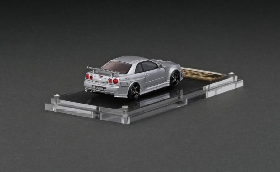 IG2936　1/64　Nismo R34 GT-R Z-tune Silver - ig-model