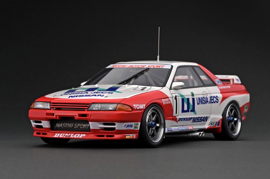 WEB限定モデル】 IG2778 1/18 UNISIA JECS SKYLINE(#1) 1993 JTC With