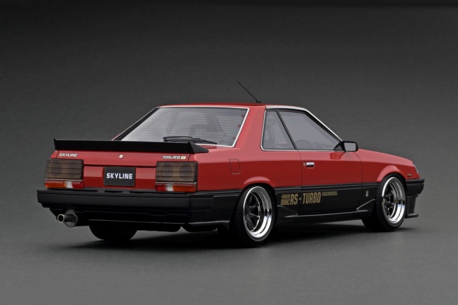 IG2440 1/18 Nissan Skyline 2000 RS-X Turbo-C (R30) Red/Black