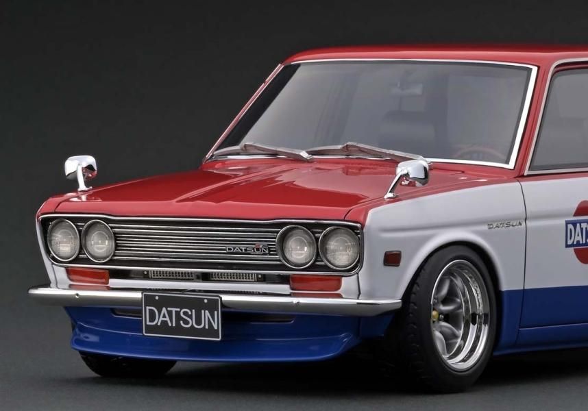 IG2221 1/18 Datsun Bluebird (510) Wagon Red/White/Blue - ig-model IG2221 1/18 Datsun Bluebird (510) Wagon Red/White/Blue - ig-model