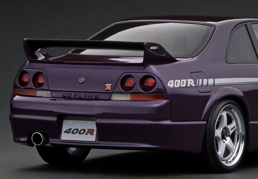 IG2255 1/18 Nismo R33 GT-R 400R Midnight Purple - ig-model