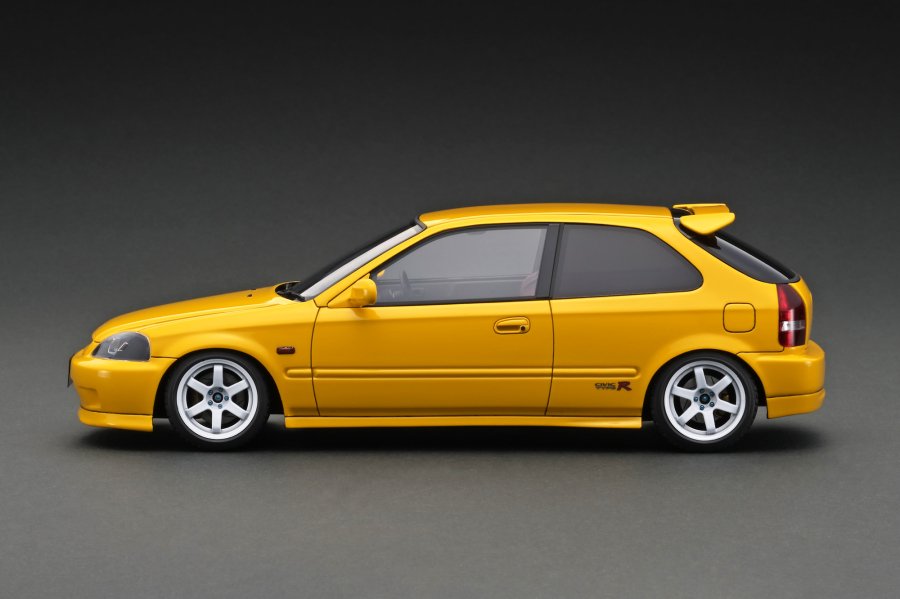 WEB限定モデル】 IG2675 1/18 Honda CIVIC (EK9) Type R Yellow With