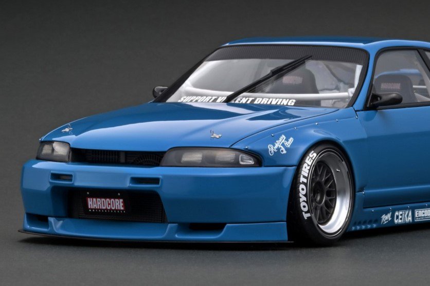 IG3026 1/18 PANDEM GT-R (BCNR33) Blue - ig-model