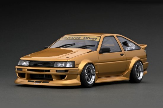 IG2608 1/18 RWB AE86 Gold - ig-model