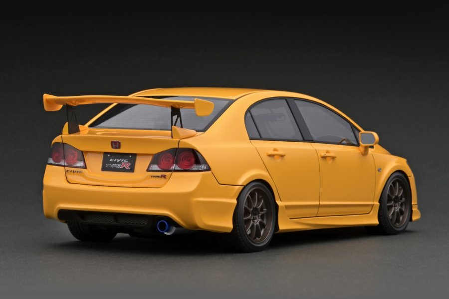 IG2831 1/18 Honda CIVIC (FD2) TYPE R Yellow - ig-model