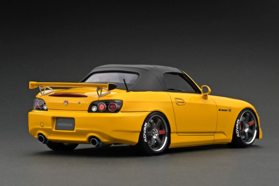 IG2589 1/18 Honda S2000 (AP2) Yellow - ig-model